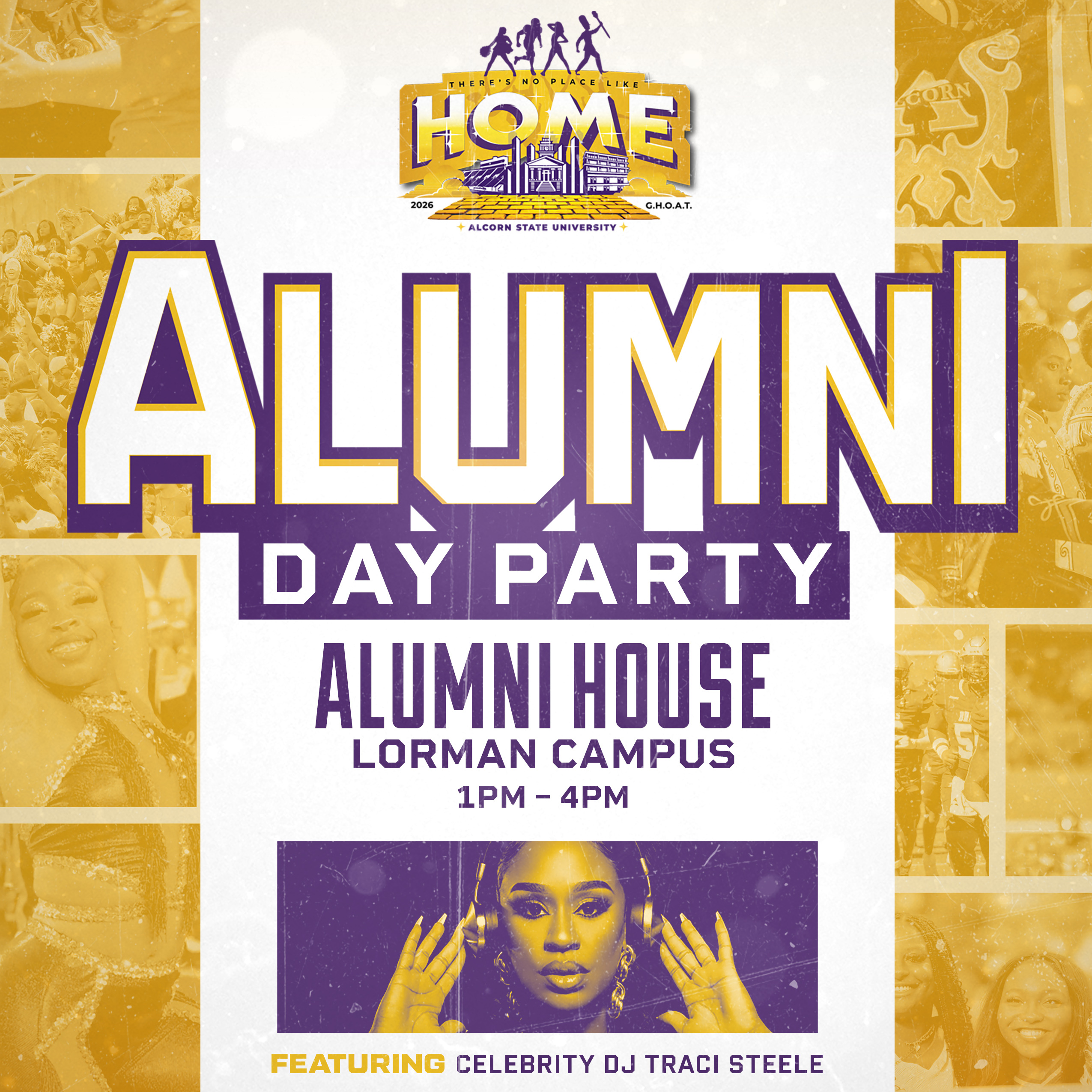 HOME: The Alcorn Alumni Homecoming 2026 Day Party - logo